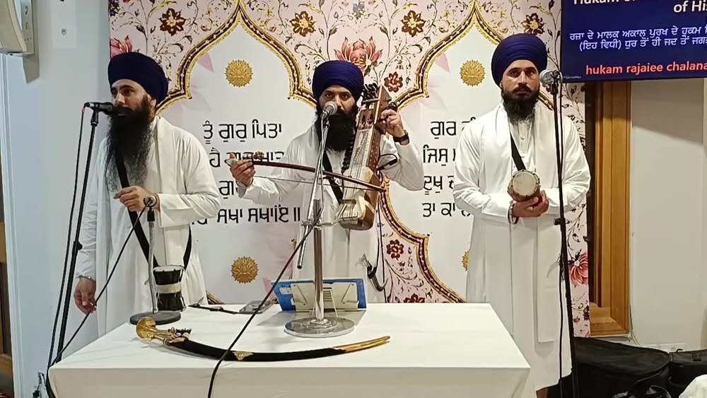 Diwan at Gurdwara Newcastle